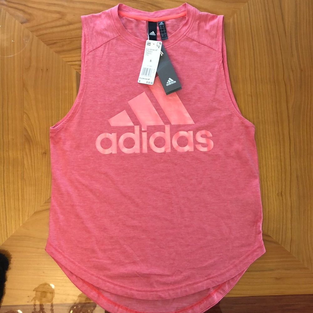 NEW Adidas pink T-shirt Tee-shirt